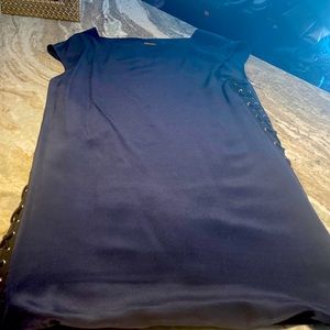 Rebecca Minkoff Silk Dress with Side Laces